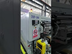 Colorful Touch Screen Slitting Rewinder Machine PET+Cu, OPP+Cu