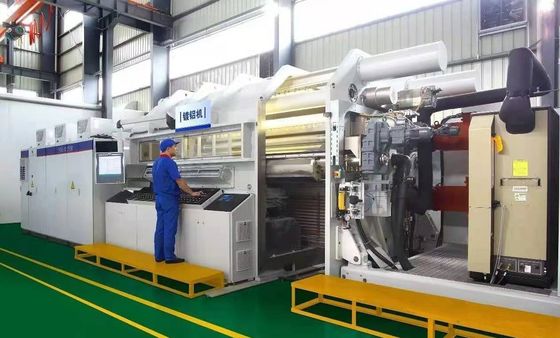 50N 160KVA 1500mm Film Coating Machine , Vacuum Coating Equipment