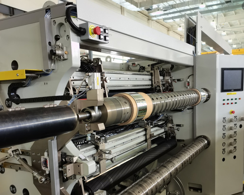 White Slitter Rewinder Machine With Working Speed Max. 80mm Per Min