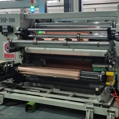 AC380V 50Hz 3Phase Slitting Rewinder Machine Substrate Thickness Max. 12μm