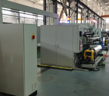 Max.12μm Substrate Slitting Rewinder Machine Max. 80M Per Min. Working Speed