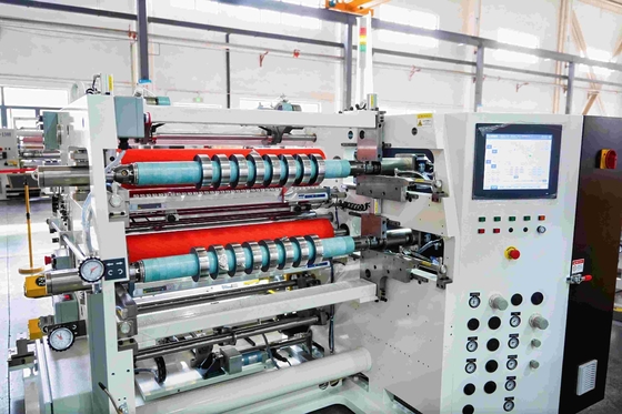 Rewinder Machine Substrate PET+Cu OPP+Cu length cutting machine