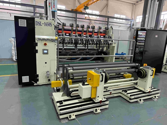 Separator Materials With Large Touch Screen Human-Machine Operating System Slitting Machine Steel