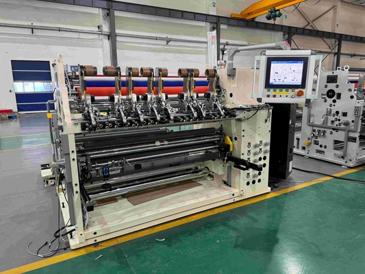 Large Touch Screen Human Operating System Slitting Machine Steel Coil Slitting Machine