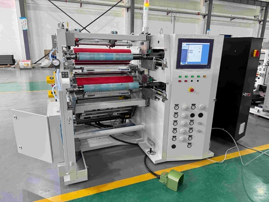 Large Touch Screen Human Operating System Slitting Machine Steel Coil Slitting Machine