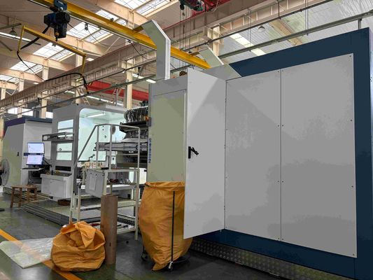 Heating Systems Base Film Evaporation Sources Conductive Films Dual Sided Metallizing Equipment