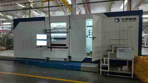 Metallizer for Metallized Film Production pump tube radiant heat