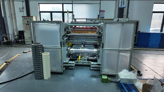 machine non woven fabric slitting machine clean compressed air