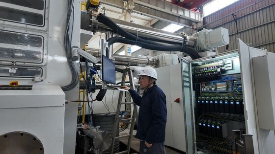 Copper / Aluminum Metallizing Equipment Metal Coatings Winding System flexible films