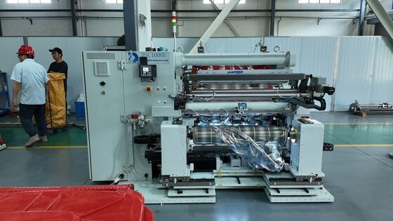 Slitter Rewinder Machine Offering Unwinding Correction Transmission Flattening and Circular Blade Slitting Process Flow