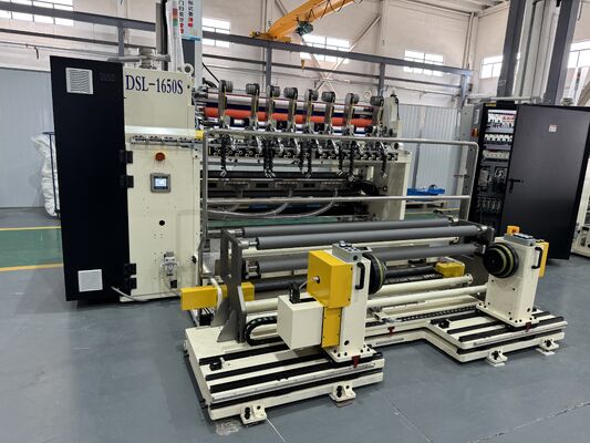 Slitting Rewinder Machine for Lithium Battery Separator Slitting with CNC Servo Drive and Electric Control Knife Holder