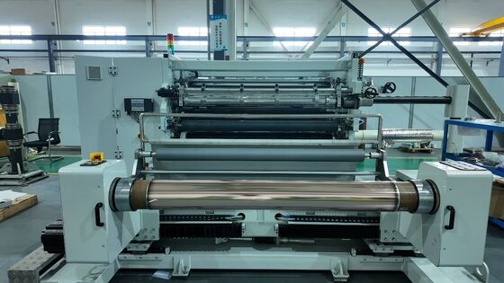 Slitting Rewinder Machine with Horizontal Movement and Anti Static Rewinding for Consistent Lithium Battery Separator Film Processing