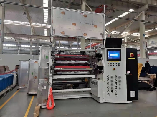quality SGS 12um 380 Volt 50Hz Slitter Rewinder Machine , High Speed Slitter Machine factory